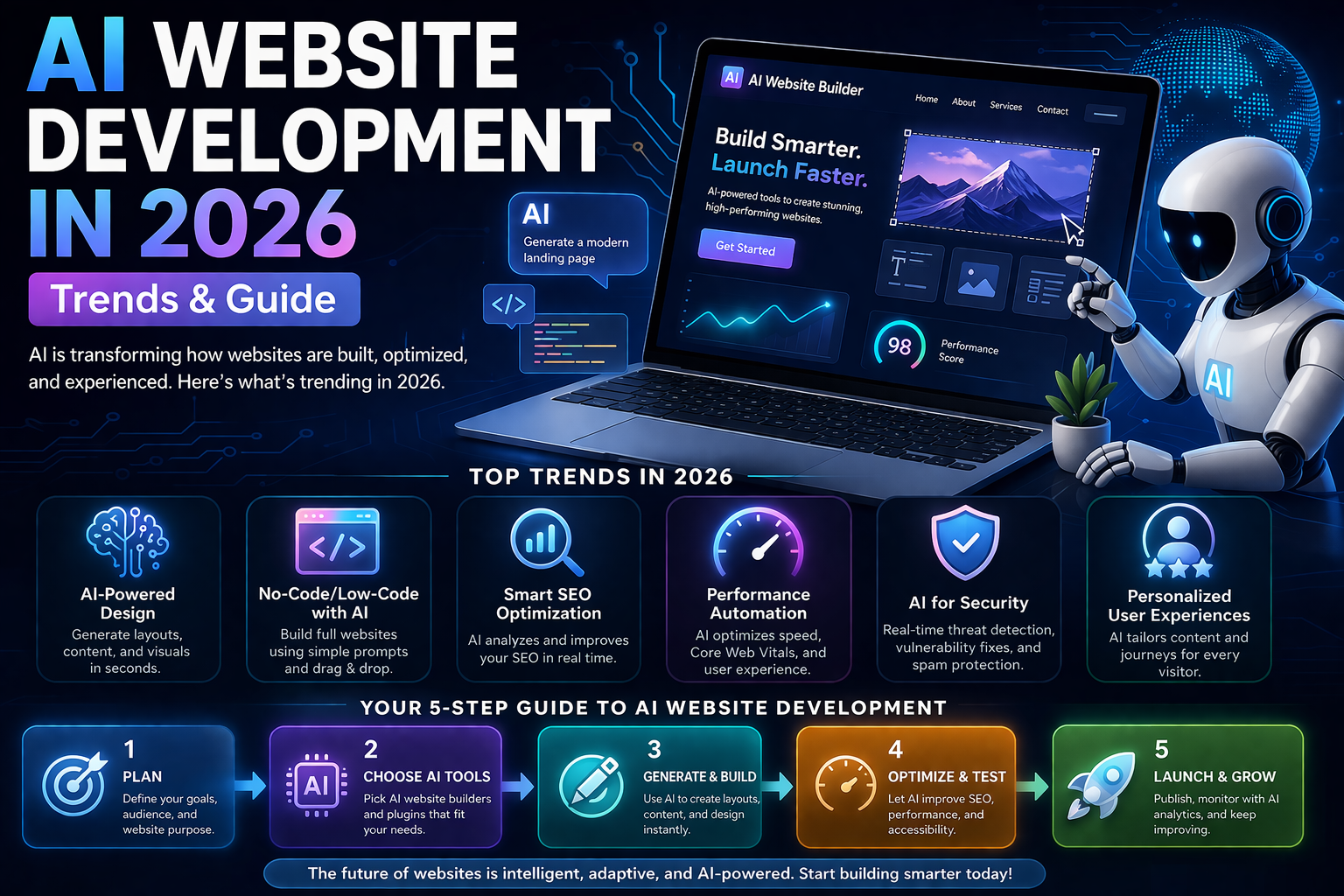 AI Website Development in 2026: Trends & Guide