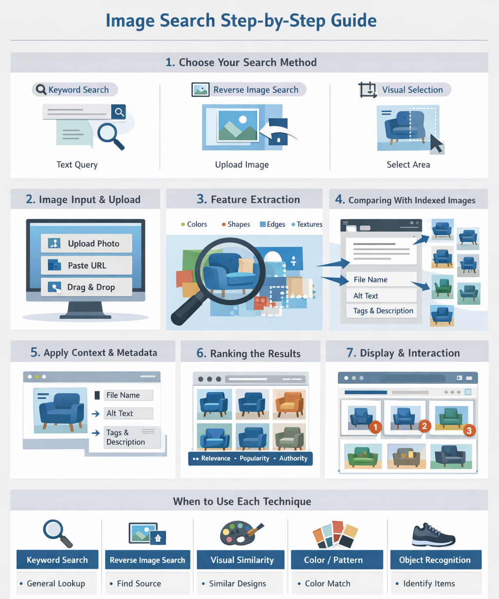 Image Search Techniques Guide