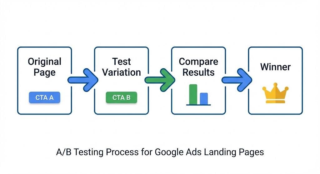 A/B Testing process