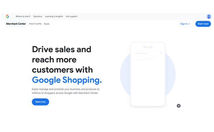 google merchant center