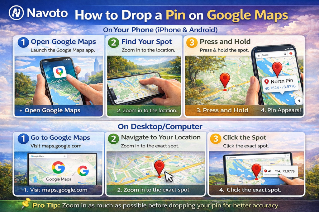 Dropped Pin on Google Maps – Complete Guide