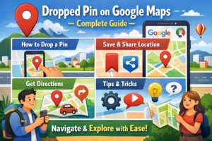 Dropped Pin on Google Maps