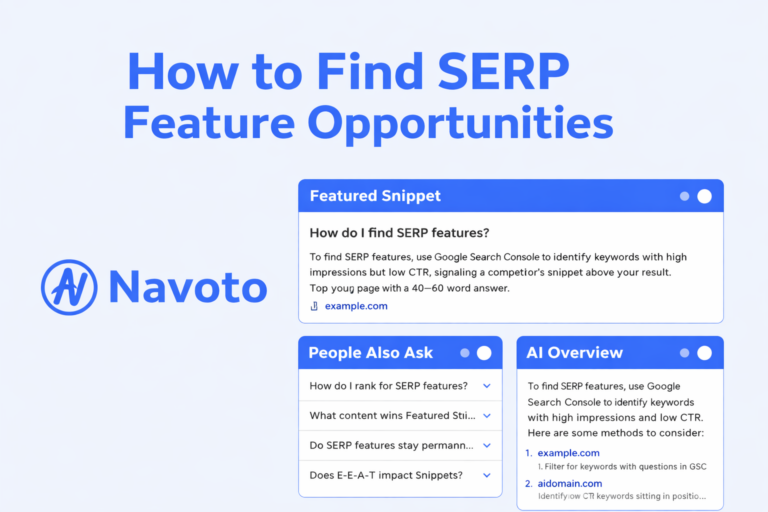 How to Find SERP Feature Opportunities