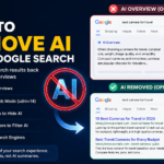 How to remove AI from Google Search