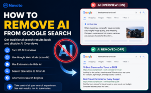 How to remove AI from Google Search