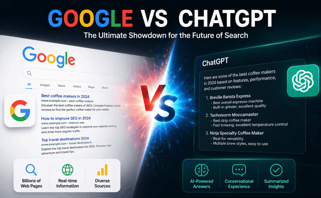 Google vs ChatGPT